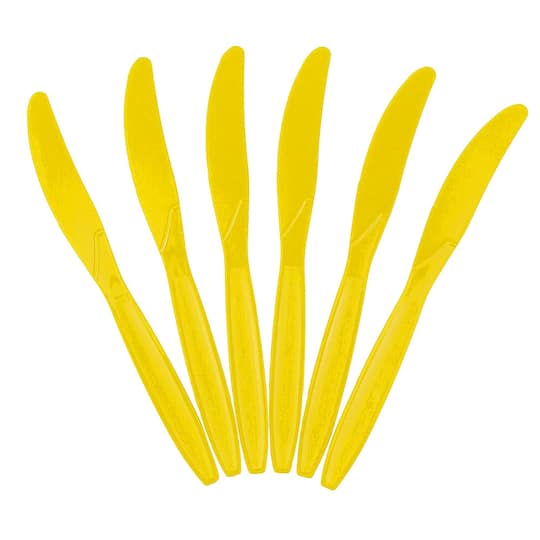 JAM Paper Premium Plastic Knives